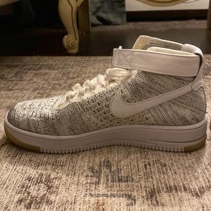 Nike Airforce 1 White & Black Speckled